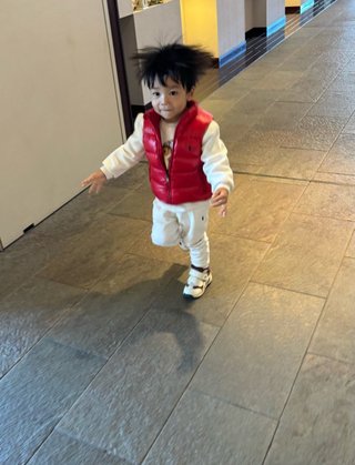 だいたひかるの息子足が、長い