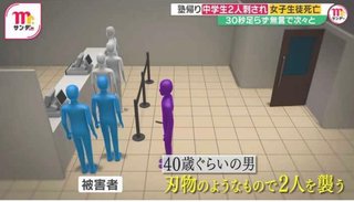 マックで中学生男女2人刺される 北九州、1人心肺停止か