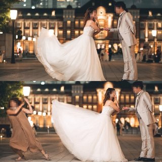 「通行人に暴言や舌打ち」東京駅前の“ウエディング撮影”が物議、JRは「許可が必要」