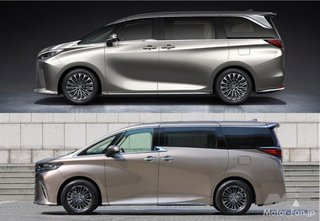 軽自動車用のところにアルファード