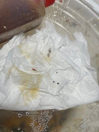 至急!!UVERで頼んだ食べ物の中に