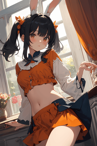 【アンケート】ウサギの女の子「メイベルちゃん」のおへそはかわいいと思いますか？