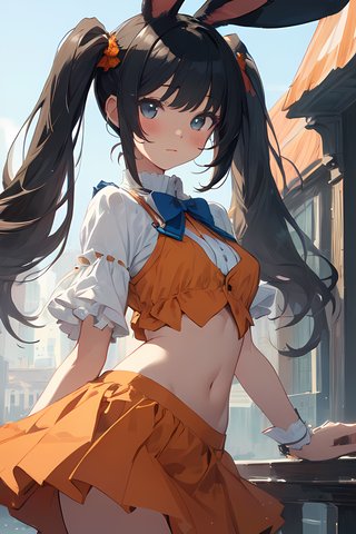 【アンケート】ウサギの女の子「メイベルちゃん」のおへそはかわいいと思いますか？