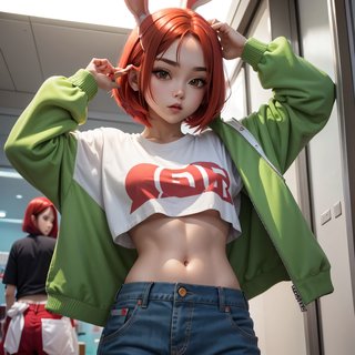 【アンケート】ウサギの女の子「ウェンディちゃん」のおへそはかわいいと思いますか？