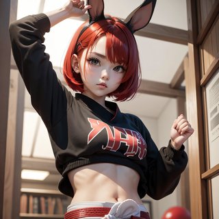 【アンケート】ウサギの女の子「ウェンディちゃん」のおへそはかわいいと思いますか？