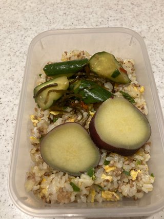 お弁当見せてください