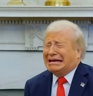 トランプ泣いちゃった