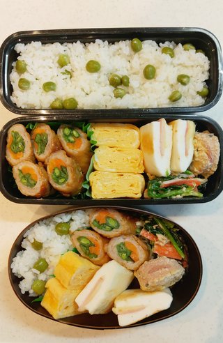 お弁当見せてください