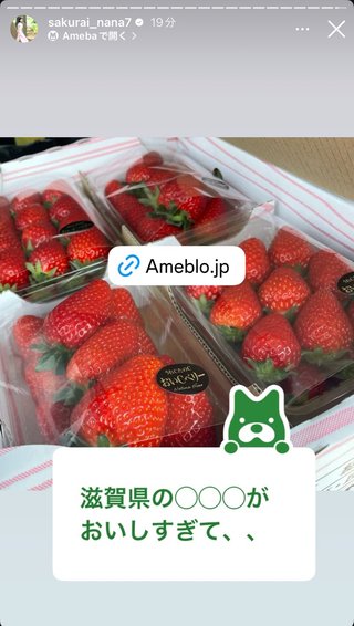 桜井奈々さんって