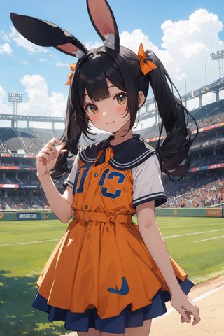 【画像あり】ウサギの女の子「メイベルちゃん」のAIイラストを作ってみました！