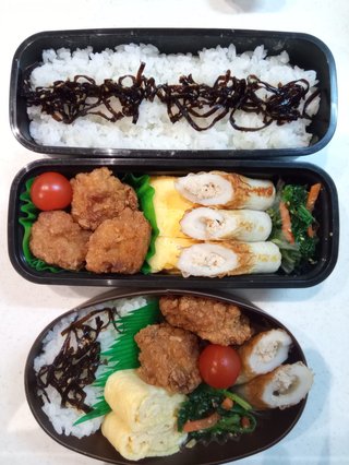 お弁当見せてください