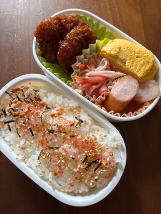 お弁当見せてください