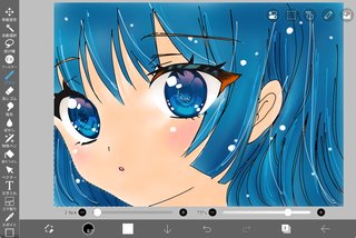 今日パート休みでお絵描きしたから見て