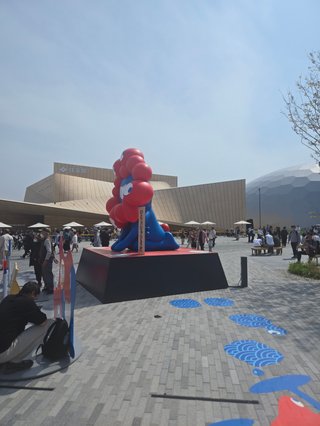 万博はとてもつまらなかったんです。