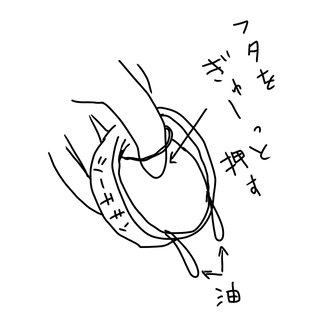 シーチキンの油や水を切る時どうしてる？