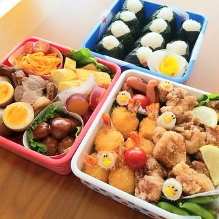 お弁当見せてください