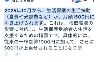 【悲報】生活保護、いつの間にかちょこっと増額されていた…