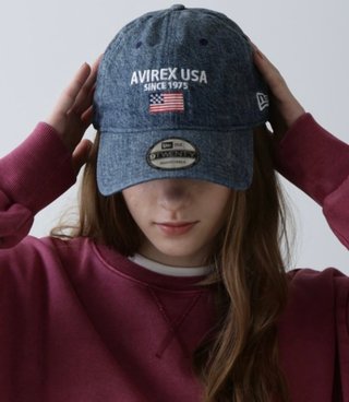 ママ友が「USA」って書いてる帽子被ってた。