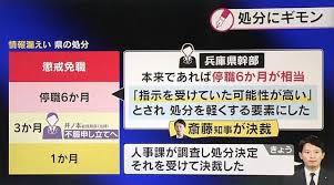 ｢斎藤知事に言われてやりました」側近の元総務部長が私的情報漏えい指示を暴露【兵庫県内部告発問題】