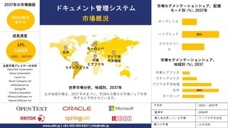文書管理システム産業調査、シェア、成長、需要、トップメーカー - 2025-2037年予測