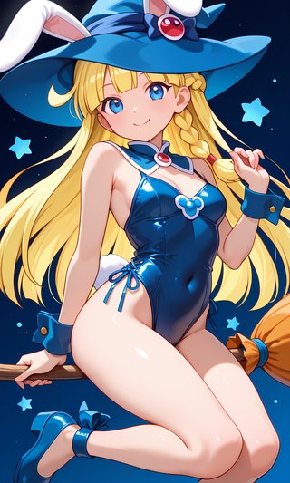 【画像あり】ウサギの女の子「パシフィカちゃん」に、ぷよぷよのウィッチのコスプレをさせてみました！