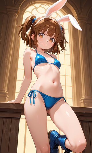 【画像】ウサギの女の子「メイベルちゃん」に、ぷよぷよのアルル・ナジャのコスプレをさせてみました！