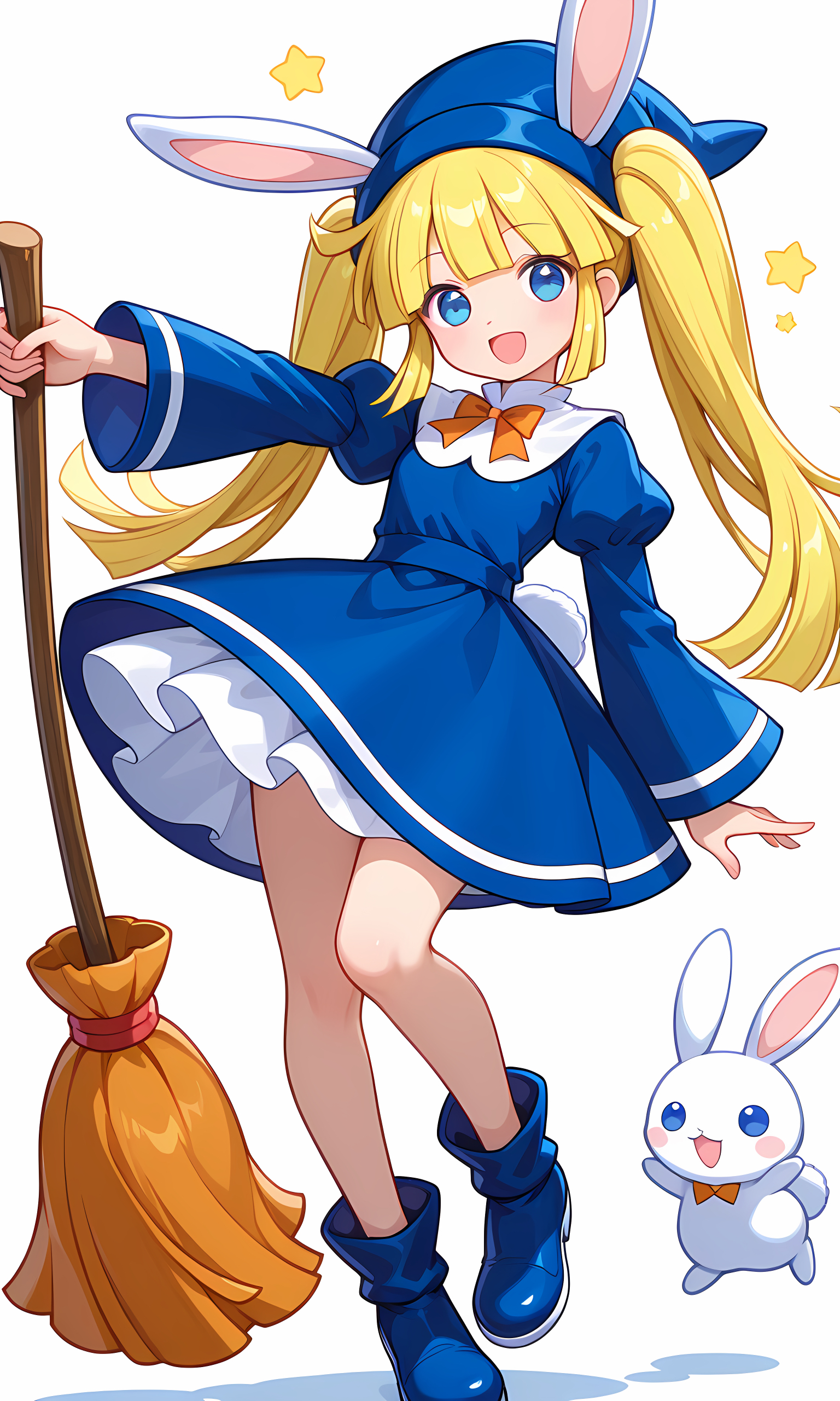 【画像あり】ウサギの女の子「パシフィカちゃん」に、ぷよぷよのウィッチのコスプレをさせてみました！