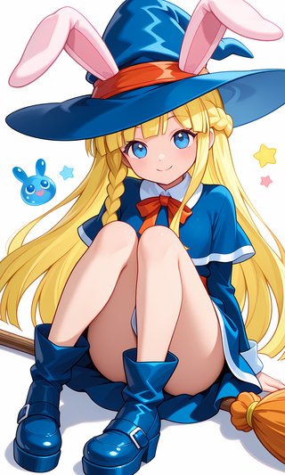 【画像あり】ウサギの女の子「パシフィカちゃん」に、ぷよぷよのウィッチのコスプレをさせてみました！