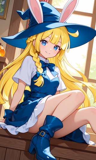 【画像あり】ウサギの女の子「パシフィカちゃん」に、ぷよぷよのウィッチのコスプレをさせてみました！