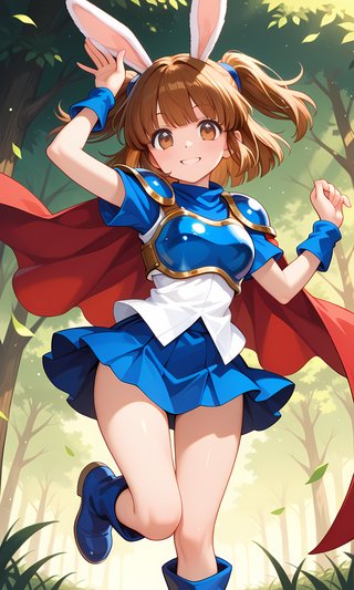 【画像】ウサギの女の子「メイベルちゃん」に、ぷよぷよのアルル・ナジャのコスプレをさせてみました！