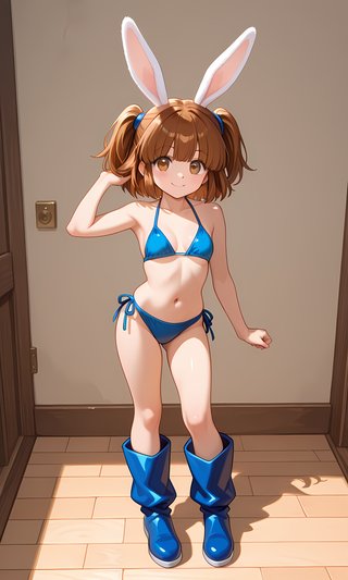 【画像】ウサギの女の子「メイベルちゃん」に、ぷよぷよのアルル・ナジャのコスプレをさせてみました！