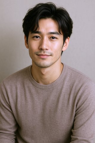 ママスタ好みのイケメンの写真を作ってとChatGPTに言ったら