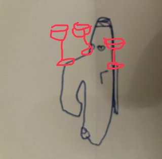 ワインに詳しいまえだナツヨの鷲鼻糸目頬骨ですぎ