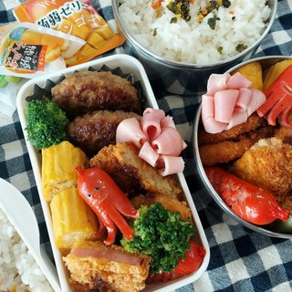 お弁当見せてください