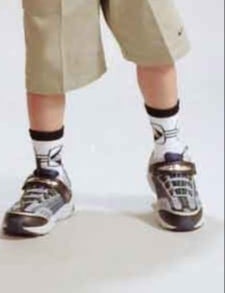 中二男子の服装