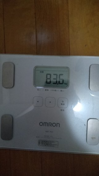 7月1日88.2キロからスタート