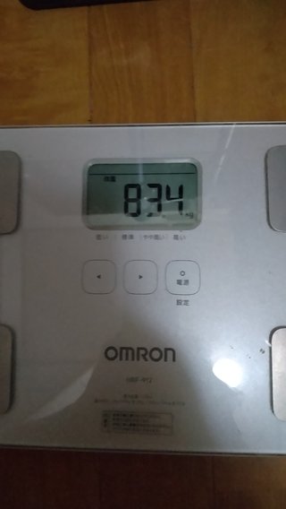 7月1日88.2キロからスタート