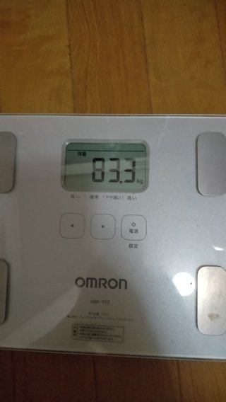 7月1日88.2キロからスタート