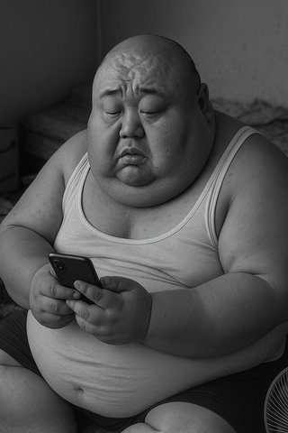 AIが作ったママスタにくる引きこもり男の顔