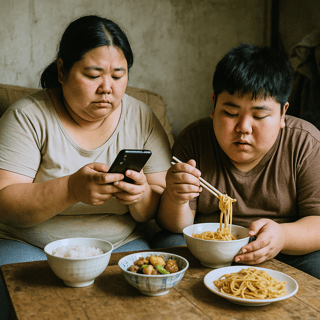 AIが作ったママスタ民の食事