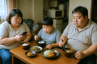 AIが作ったママスタ民の食事