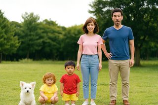 AIに・クレヨンしんちゃんを実写にしてと言ったらこうなった