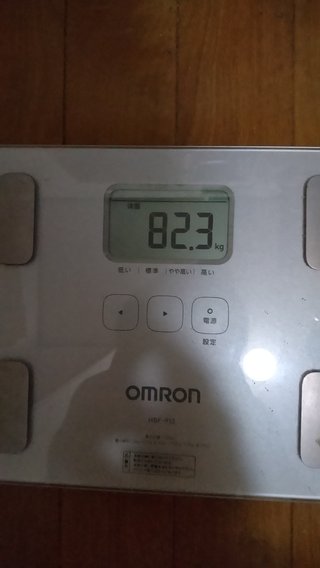 7月1日88.2キロからスタート