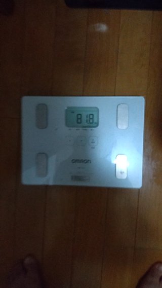 7月1日88.2キロからスタート