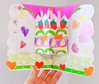 子供からの誕生日カードが可愛すぎ