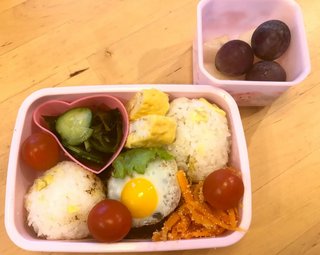 お弁当見せてください