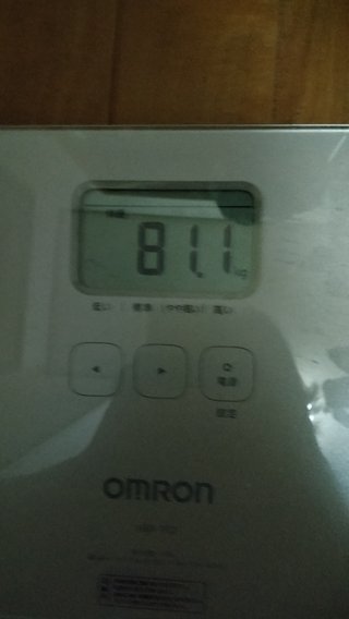 7月1日88.2キロからスタート