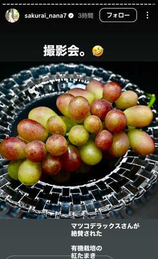 桜井奈々さんって