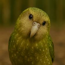 カカポっていう可愛いだけの鳥