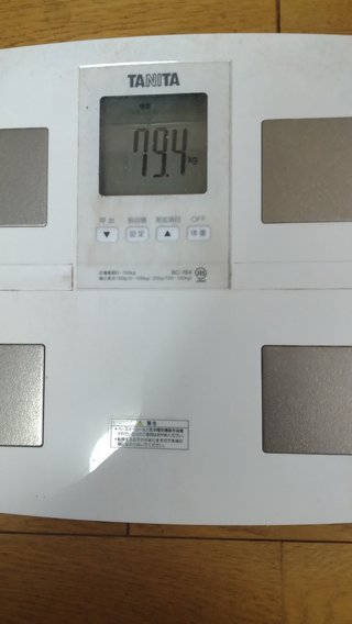 7月1日88.2キロからスタート
